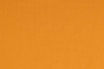 Musselin, Double Gauze, ockergelb, 0,5 m